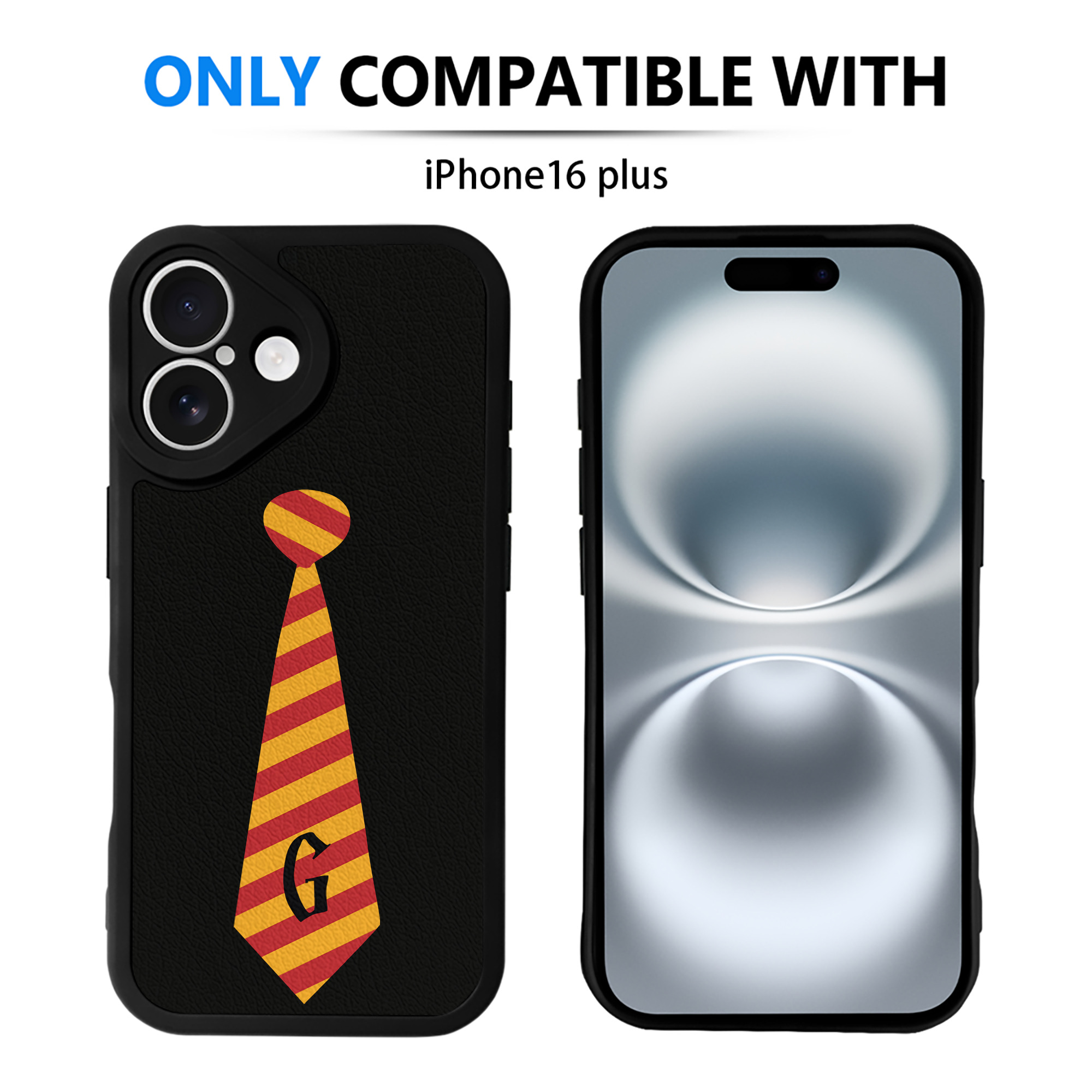 （画像用） Harry Potter ハリー・ポッターシリーズ 【iPhone 16シリーズ対応】シリコンスマホケース（レザー調） 材質：シリコン